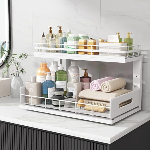 Under Sink Organizer Upgrade To Professional Rails