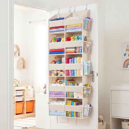 2 Pack Over the Door Organizer 5 Tiers (2 Count)