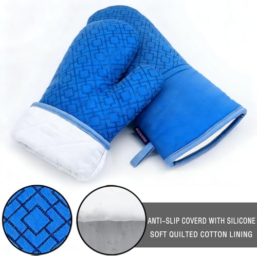 Oven Mitts and Pot Holders Sets 6pcs (6 Count)