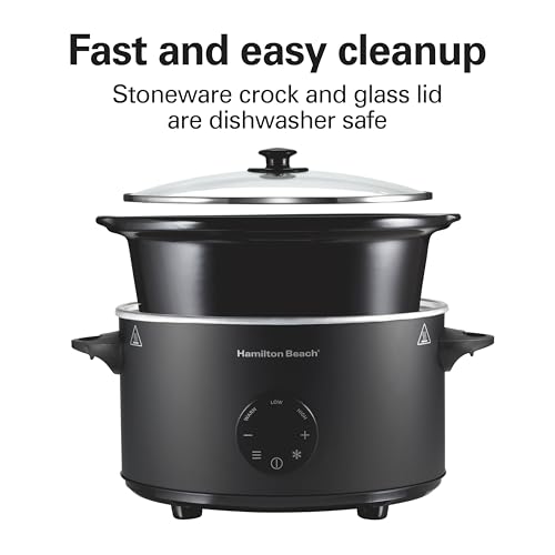 6 Quart Set & Forget Programmable Slow Cooker