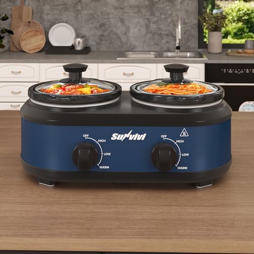 Double Slow Cooker