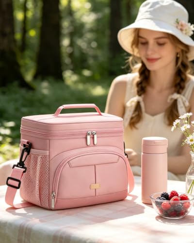 Lunch Box for Men Women Insulated Lunch Tote Cooler Bag Lunchbox