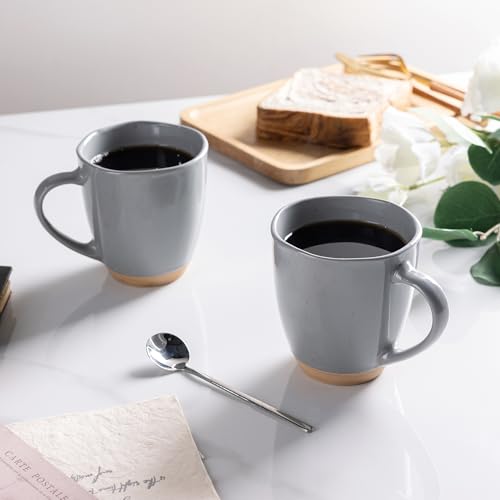 12oz Ceramic Coffee Mugs set of 6 (6 Count)
