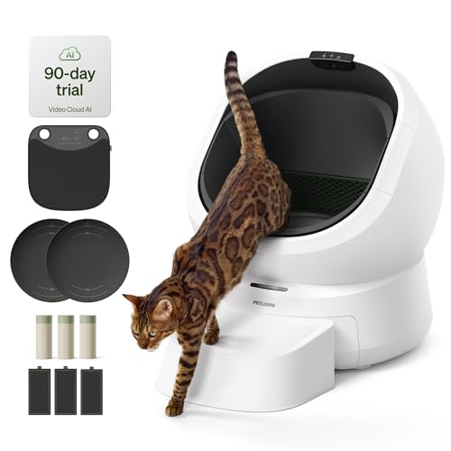 Automatic Litter Box with Accessories Kit & 90