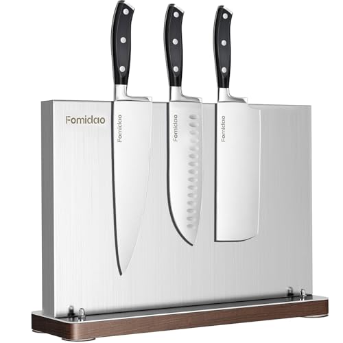 4PSC Knife Block Set With Magnetic Knife Block Holder (4 Count)
