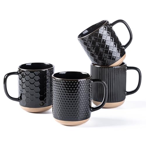 Coffee Mugs Set of 4 (4 Count)