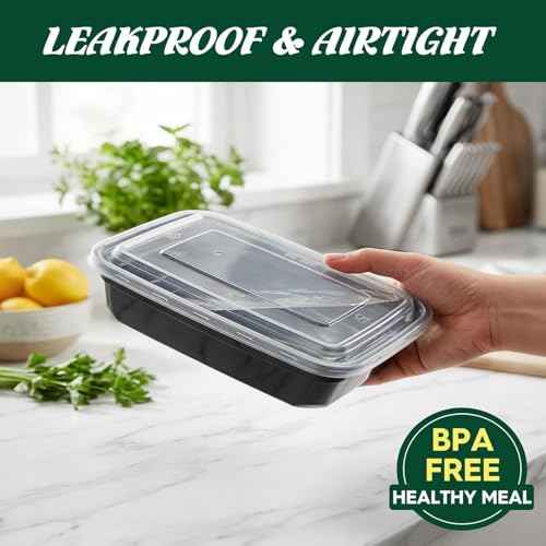 Glotoch Meal Prep Containers 32oz 800 Pack (800 Count)
