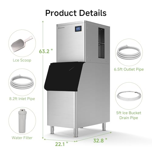 ETL Approved Commercial Ice Maker