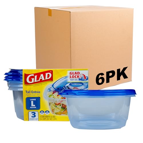 GladWare Tall Entree Containers (18 Count)