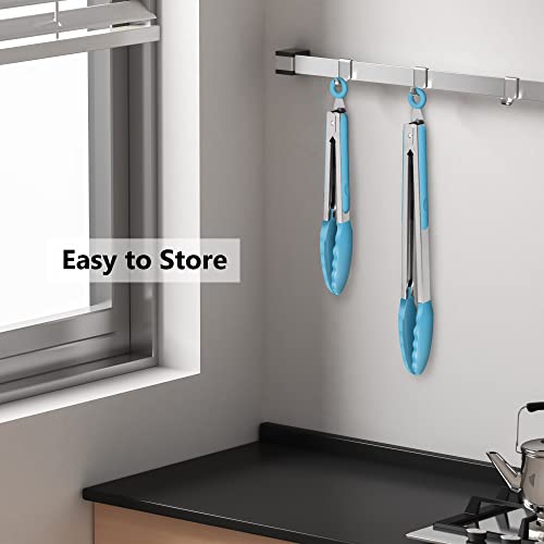 2 Pack Silicone Kitchen Tongs (2 Count)