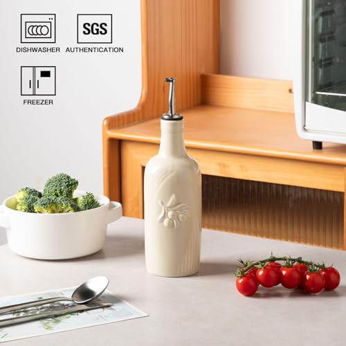 Sweejar Ceramic Olive Oil Dispenser Bottle