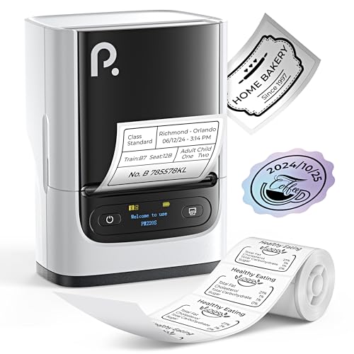 PM220S Label Maker Machine with Tape