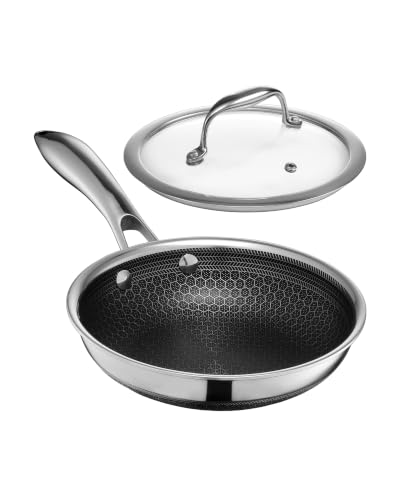7" Hybrid Nonstick Frying Pan with Lid