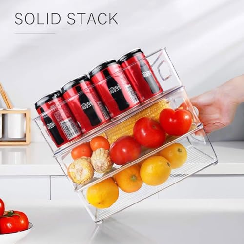 12 Pack Refrigerator Organizer Bins