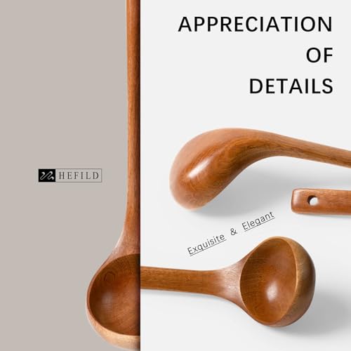 Wooden Soup Ladle for Cooking