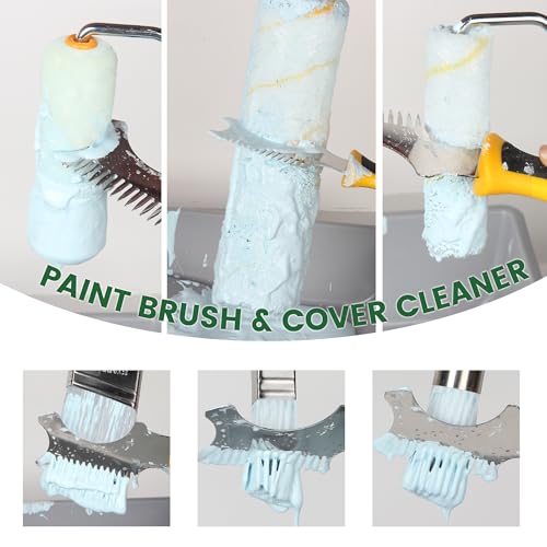 5-in-1 Paint Brush Comb & 12-in-1 Painter Tool Scraper