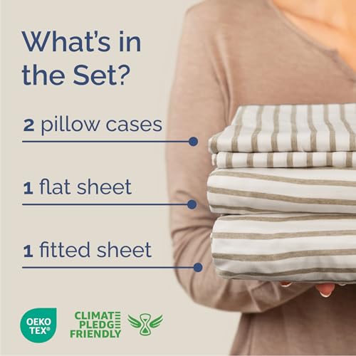 Cal King Size 4 Piece Sheet Set