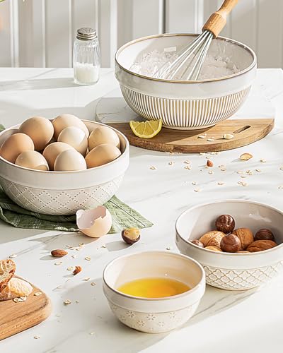 Large Serving Bowls Set of 4 (4 Count)