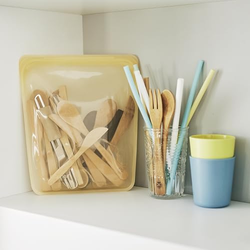 Premium Reusable Half Gallon Silicone Bag