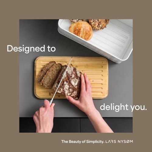 Bread Box I Metal bread box for long lasting freshness with non