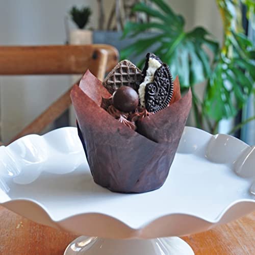 Large size Brown Tulip Baking Cups 2 (130 Count)