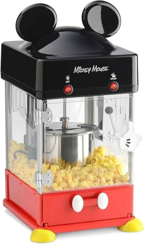 Disney Mickey Mouse Kettle Style Popcorn Popper by Select Brands