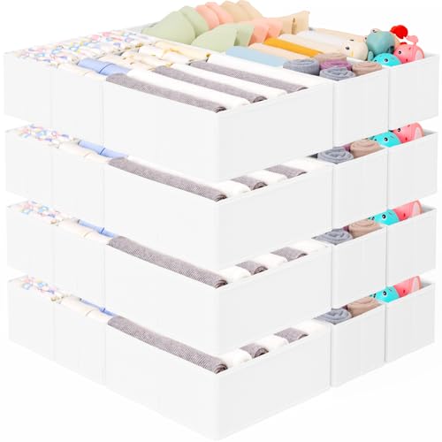 26 Pack Drawer Organizer for Clothes (26 Count)