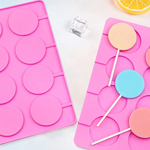 8 Capacity Large Silicone Lollipop Molds