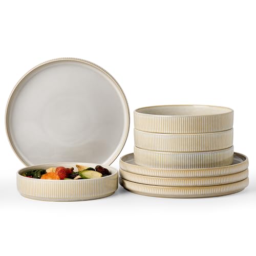 Star 8 Piece Plates and Bowls (8 Count)