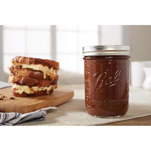 Wide Mouth Glass Mason Jars with Lids and Bands (36 Count)