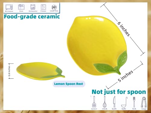 Ceramic Spoon Rest for Stove Top & Kitchen Counter Spoon Holder for Stove & Cooking Spoon Holder for Ladle Cute Coffee Spoon Rest Utensil Rest Spatula Rest