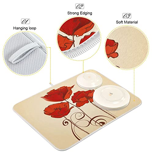 Super Absorbent Dish Drying Mat