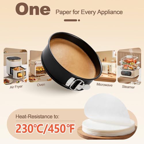 100 Pcs 8" Round Parchment Paper (100 Count)