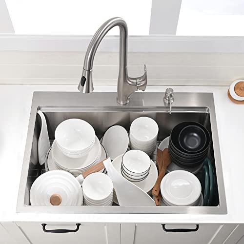 30 Inch Drop In Kitchen Sink Workstation