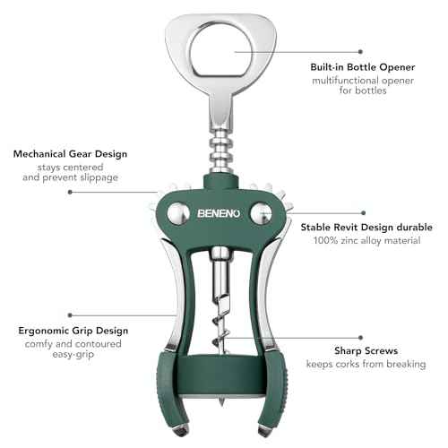 Wine Opener Premium Wing Corkscrew Wine Bottle Opener