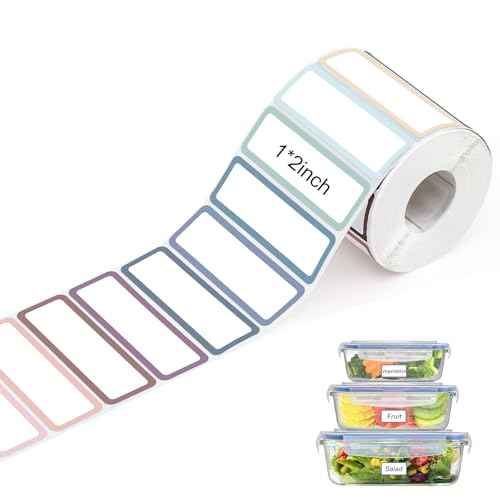 1000 Removable Freezer Labels (1000 Count)