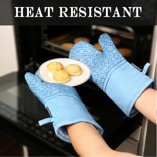 Oven Mitts and Pot Holders Sets 6pcs (6 Count)