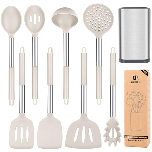 Silicone Kitchen Utensils Set (8 Count)