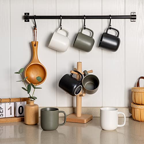 14oz Coffee Mugs Set of 6 (6 Count)