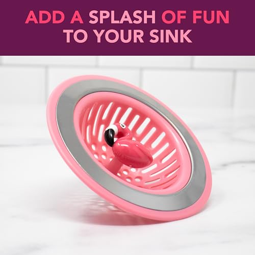 Flamingo Kitchen Sink Strainer Basket Garbage Disposal Drain Cover