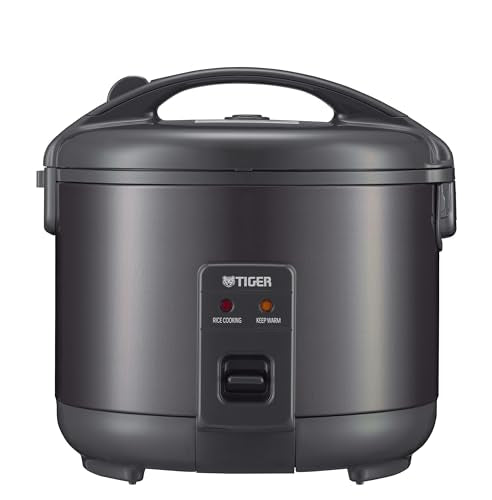 JNP-S10U-KY 5.5 Cup Capacity Rice Cooker with Non-Stick Inner Pot, Retractable Power Cord, and Keep Warm up to 12 hours, Black