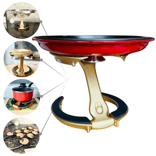 Pot Lid Holder While Cooking
