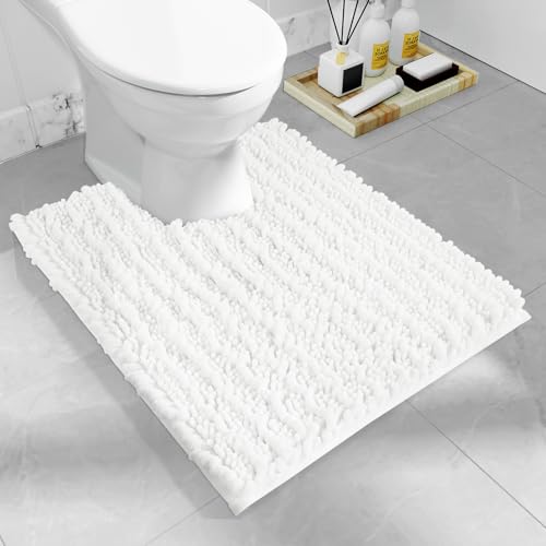 Toilet Rug U Shaped Washable 24x20 Inch