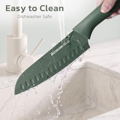 Knife Set 13 Pieces Kitchen Knives Set with Healthy Anti