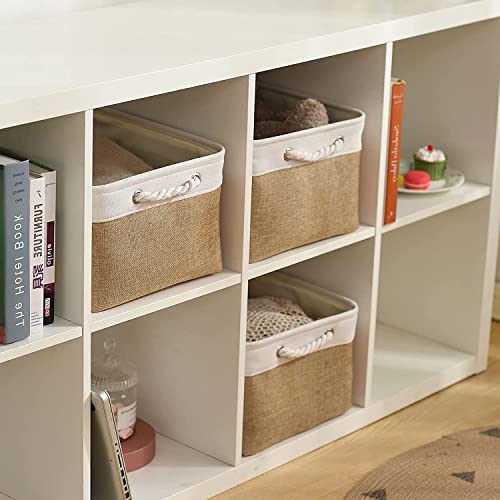 Rectangular Fabric Storage Baskets for Organizing (3 Count)