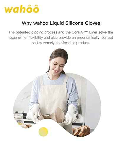 wahoo 12 Inch Liquid Silicone Oven Mitts
