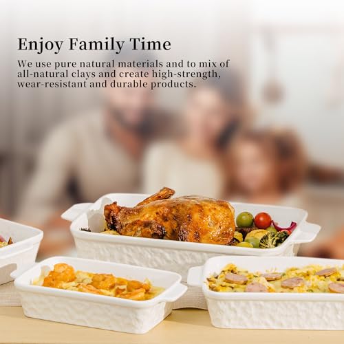 Casserole Dishes for Oven (4 Count)