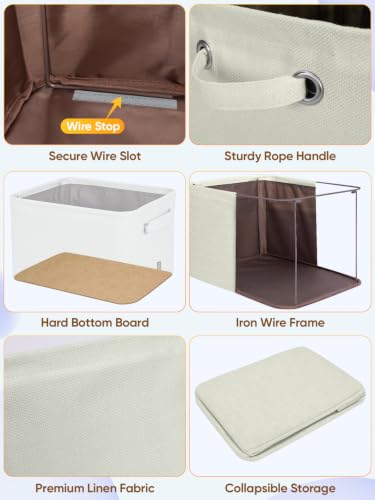 1 Pack Fabric Closet Storage Bins for Shelves