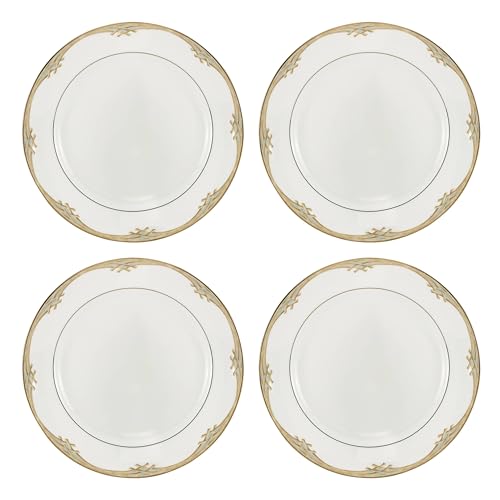 897297 British Colonial Bamboo Dinner Plates (4 Count)