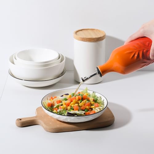 Sweejar Ceramic Olive Oil Dispenser Bottle